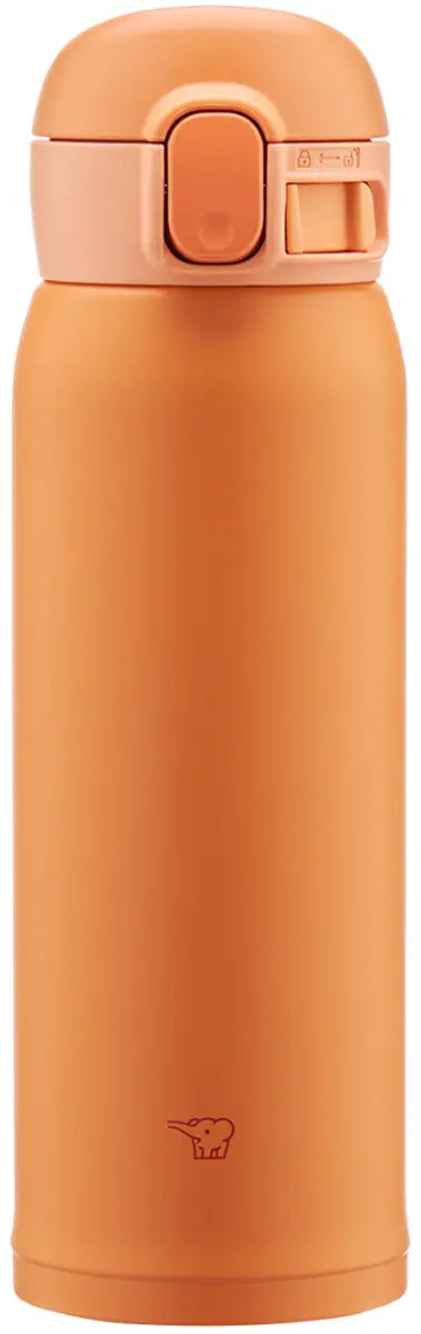 zojirushi orange thermo bottle